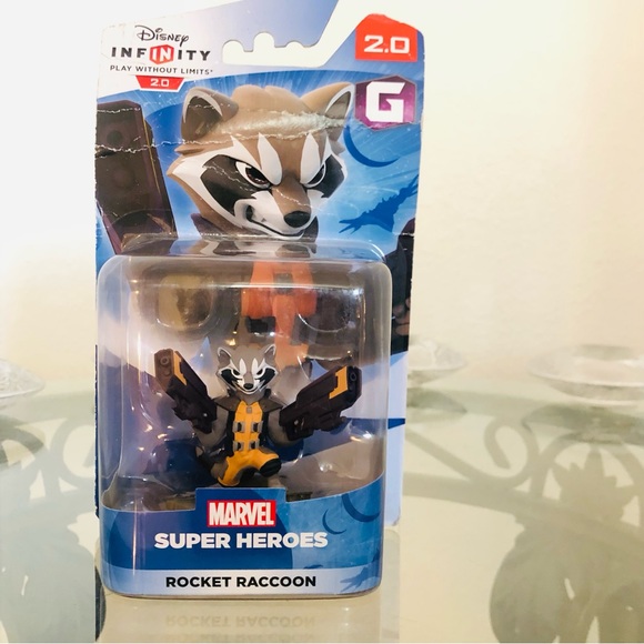 NEW NIB Disney Infinity 2.0 Marvel Rocket Raccoon Character - Picture 2 of 11